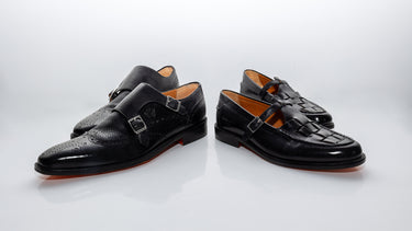 Czarne buty męskie i damskie Melvin & Hamilton