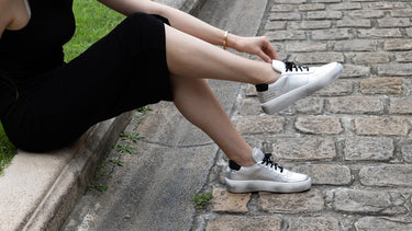 Srebrne buty damskie Melvin & Hamilton