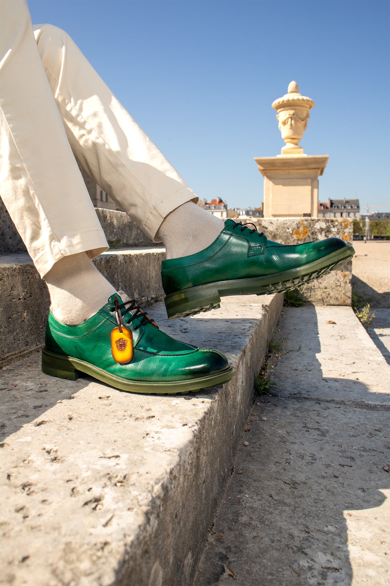 Derby z noskiem dzielonym Pierce 2 Melvin & Hamilton