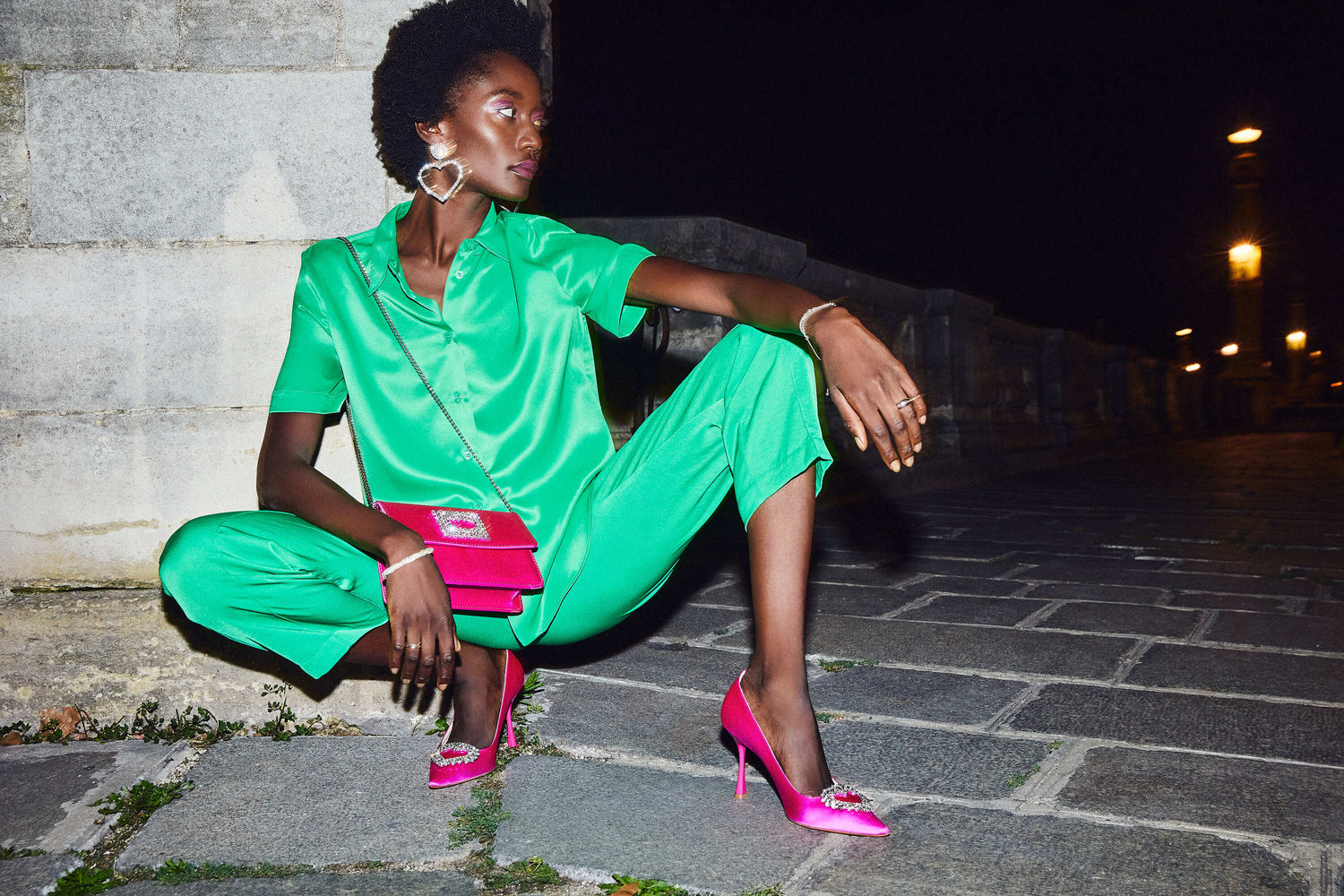 Szpilki Alena 1 i kopertówka Franca Melvin & Hamilton x Fratelli Russo