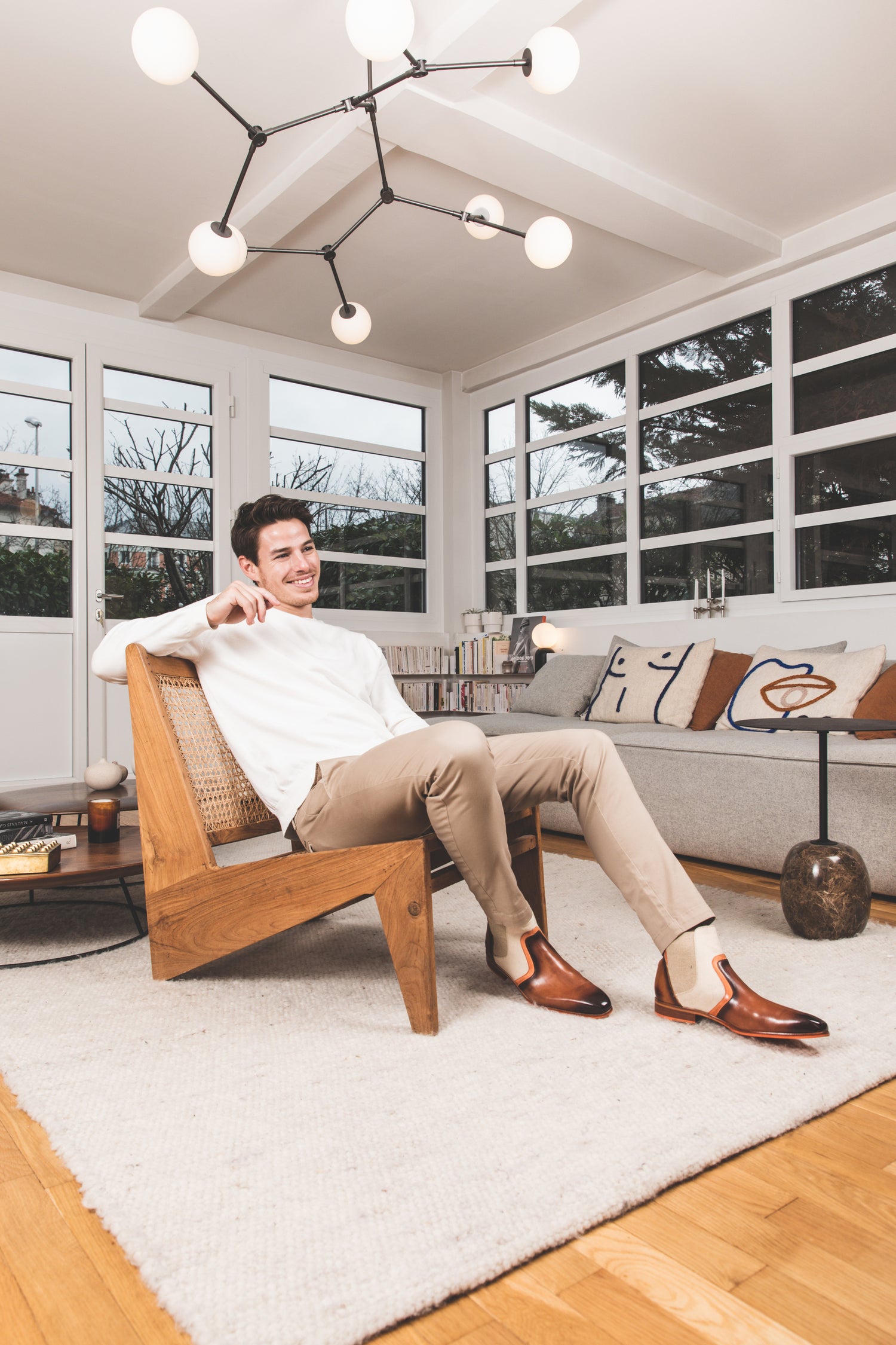 Męskie botki Lewis 26 Melvin & Hamilton