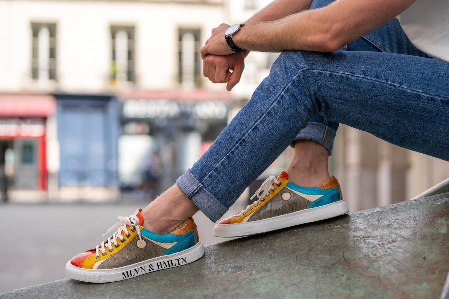 Sneakersy męskie Harvey 9 Melvin & Hamilton