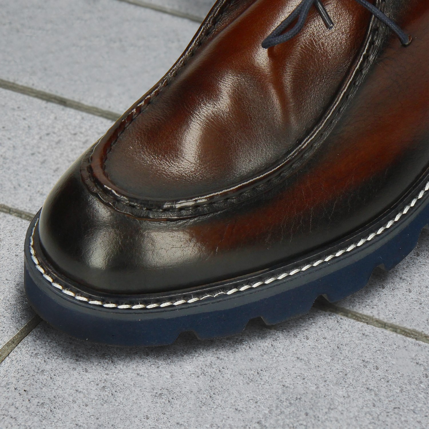 Derby z noskiem typu apron toe Pierce 10 Melvin & Hamilton