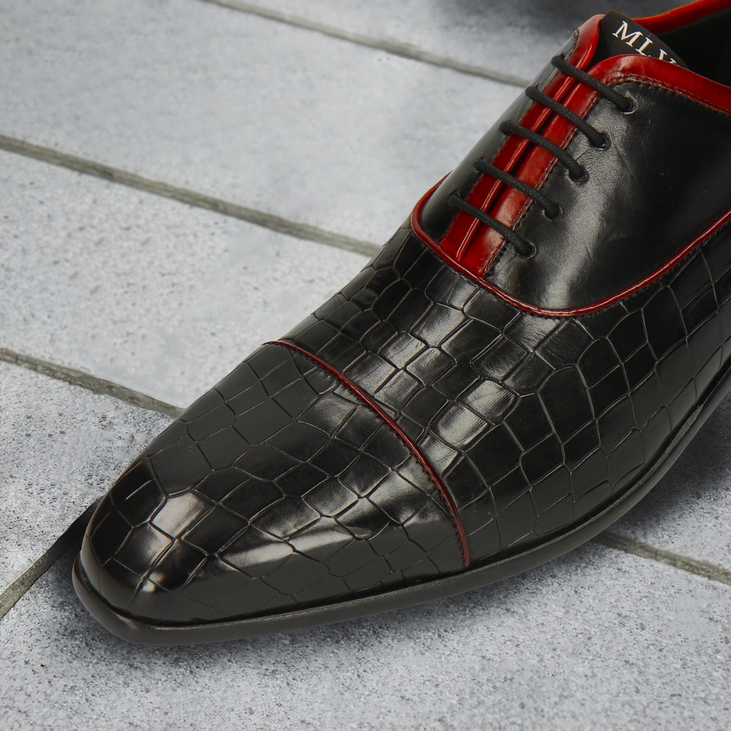 Oksfordy z nakładanym noskiem Lance 23 Melvin & Hamilton