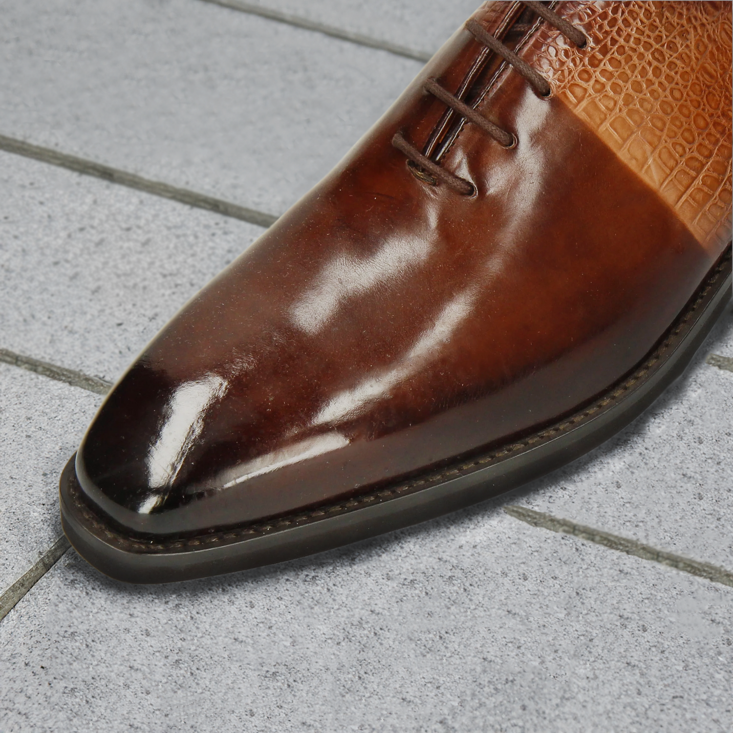 Oksfordy z jednolitym noskiem Lance 61 Melvin & Hamilton