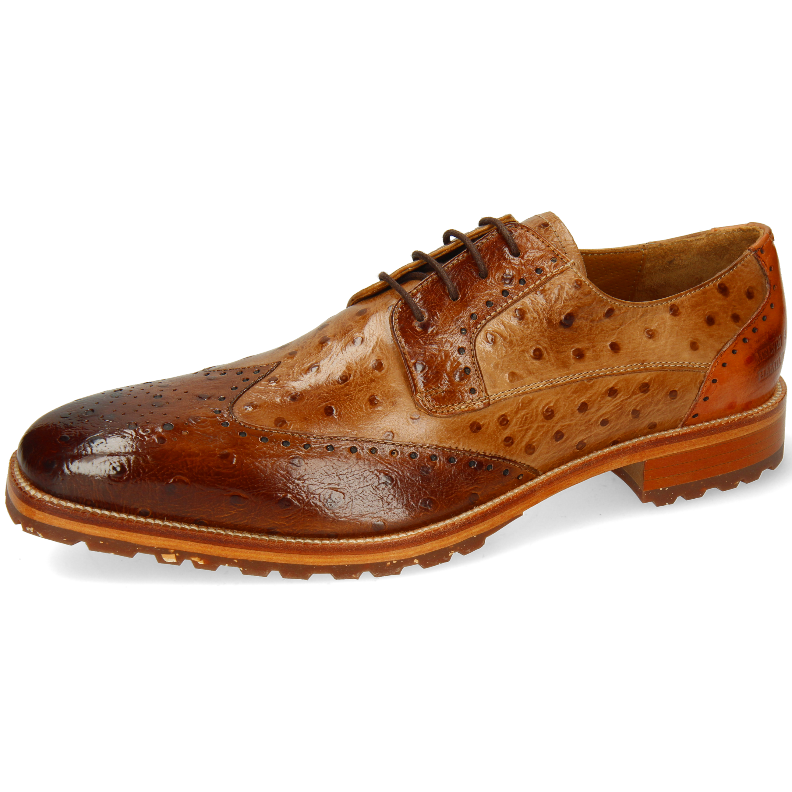 Melvin & Hamilton Jeff 14 - Chaussures Homme Oxford Cuir Veau Tannage Végétal - Élégance Intemporelle !