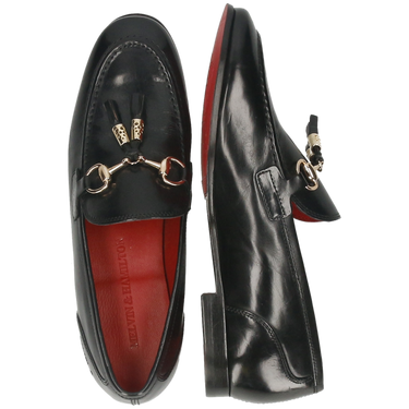 Scarlett 78 Crust Black Tassel – Melvin & Hamilton